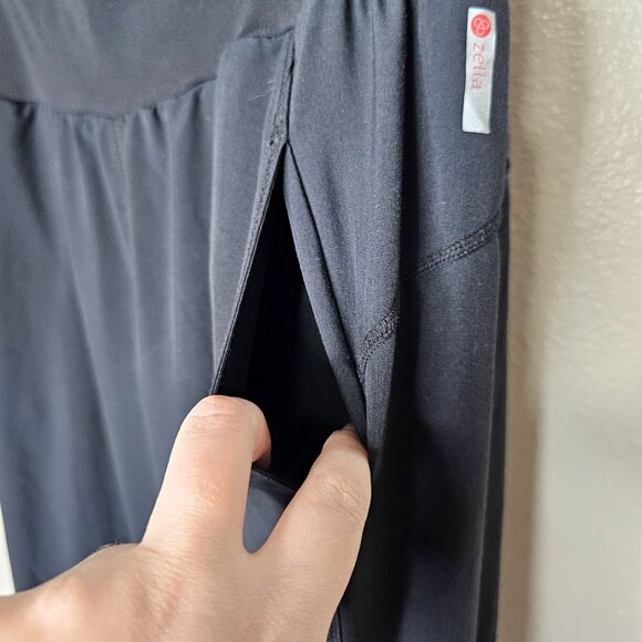 Zella S Joggers Black Athletic Active Lightweight  Breathable Relax Lounge - Picture 4 of 8